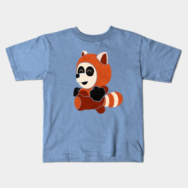 Panda In A Panda Kids T-Shirt by HandsOffMyDinosaur